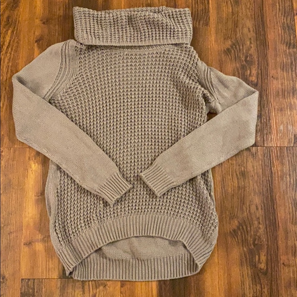 Forever 21 Purple Longline Sweater